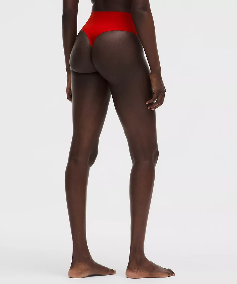 Wundermost Ultra-Soft Nulu High-Waist Thong Underwear