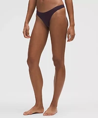 Wundermost Ultra-Soft Nulu Dipped-Waist Thong Underwear