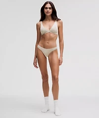 Wundermost Ultra-Soft Nulu Dipped-Waist Thong Underwear