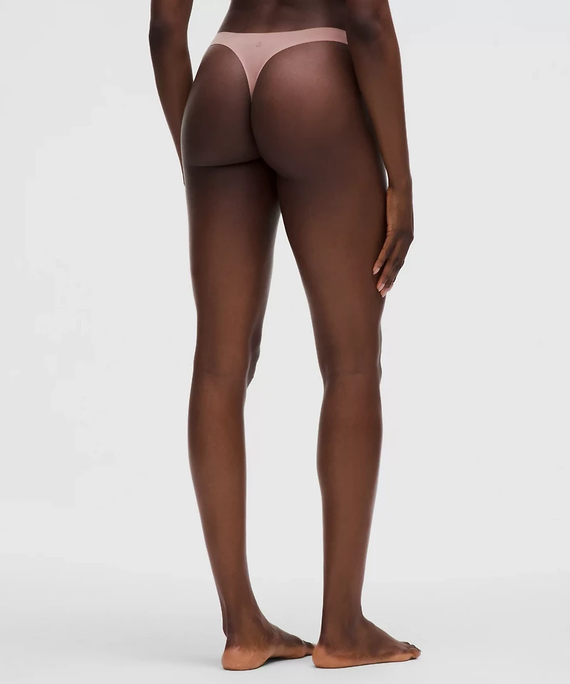 Wundermost Ultra-Soft Nulu Dipped-Waist Thong Underwear *3 Pack