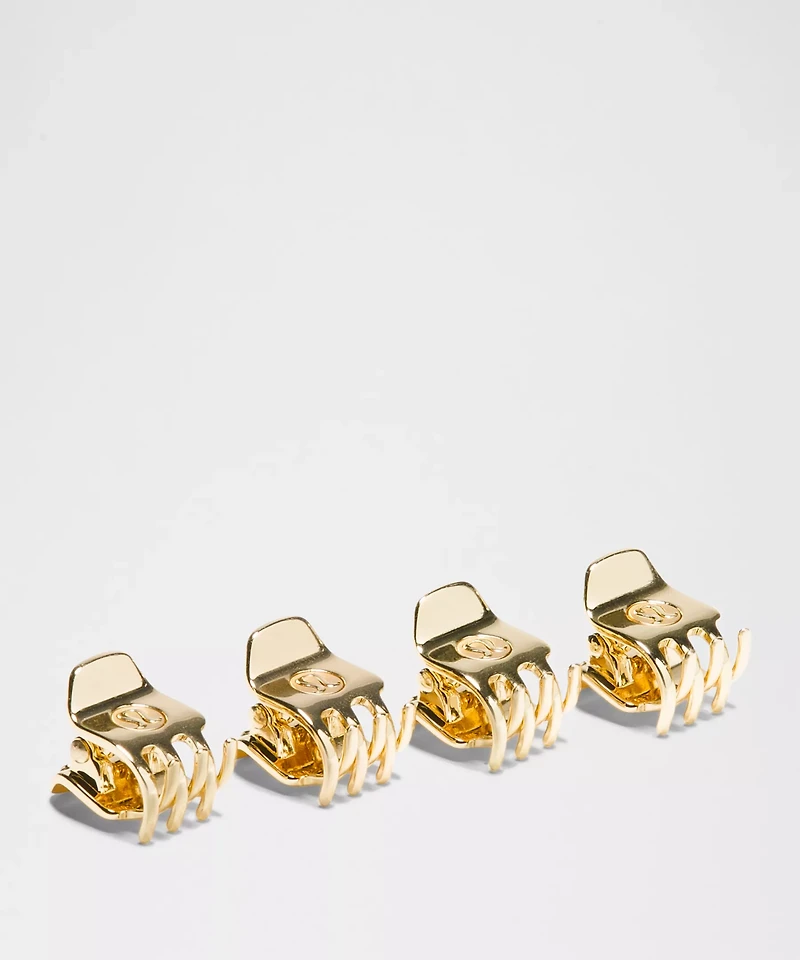 Mini Metal Claw Clips *4 Pack | Women's Hair Accessories