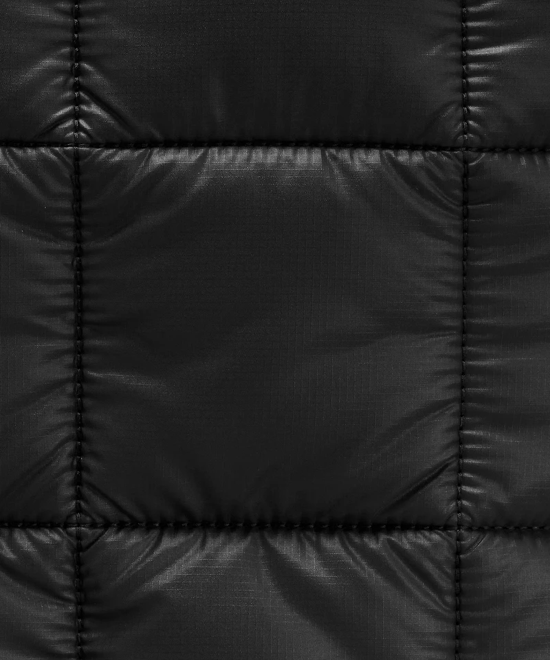 Quilted Grid Tote Bag 12L