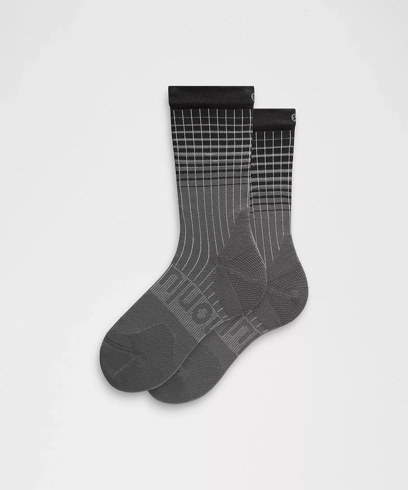 Women's Power Stride Crew Socks *Reflective |