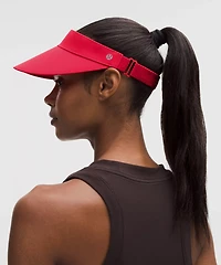 Women's Fast Paced Wide Band Running Visor | Hats