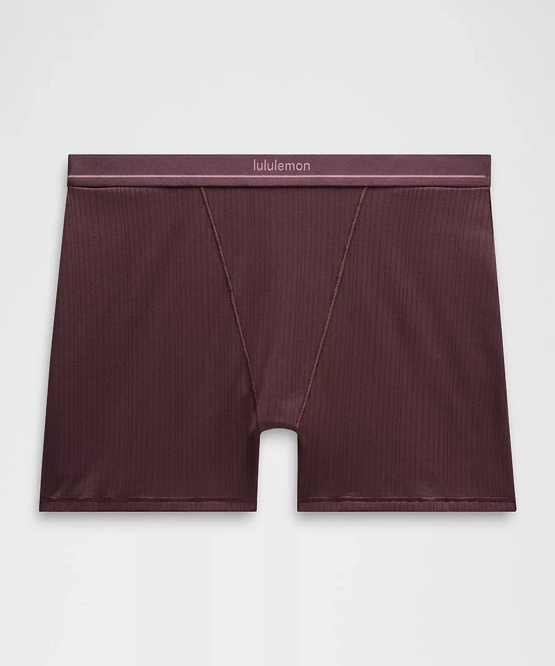 Stretch Cotton Ribbed Logo Super-High-Rise Shortie Underwear