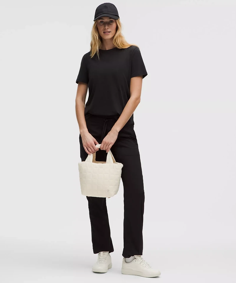 Quilted Grid Small Tote Bag 5L