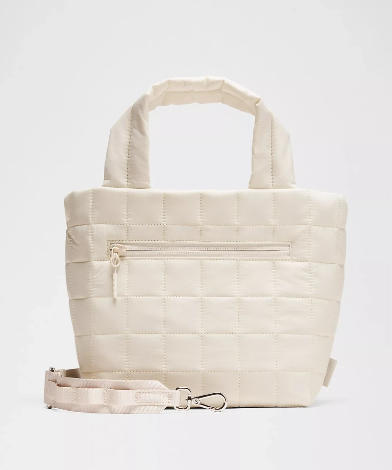 Quilted Grid Small Tote Bag 5L