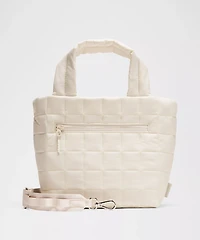 Quilted Grid Small Tote Bag 5L