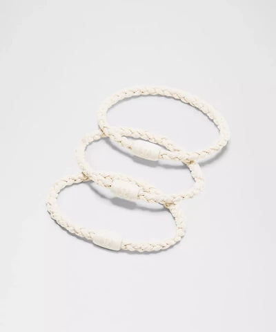 Braided Hair Ties *3 Pack | Women's Hair Accessories