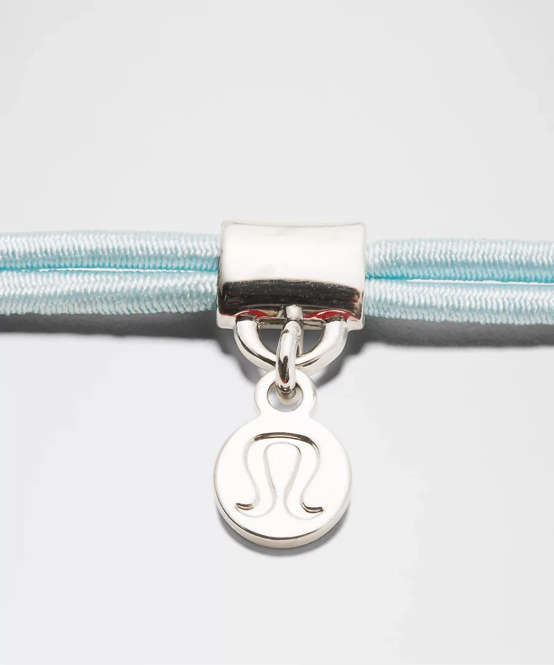 Logo Charm Hair Ties *3 Pack