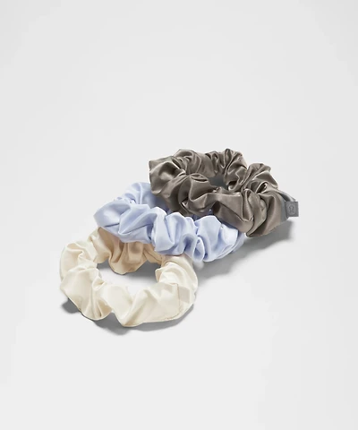 Uplifting Scrunchies Satin *3 Pack | Women's Hair Accessories