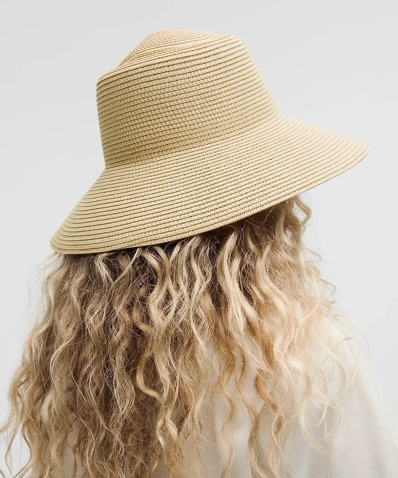 Women's Paper Straw Removable Sweatband Hat | Hats
