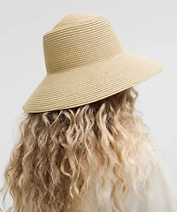 Women's Paper Straw Removable Sweatband Hat | Hats
