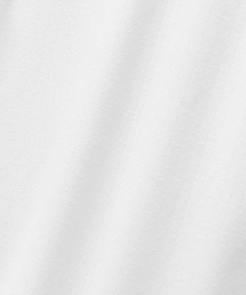Stretch Cotton Ribbed Logo Super-High-Rise Shortie Underwear | Women's