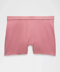 Stretch Cotton Ribbed Logo Super-High-Rise Shortie Underwear | Women's