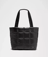 Quilted Grid Tote Bag 12L *Wunder Puff | Women's Bags,Purses,Wallets