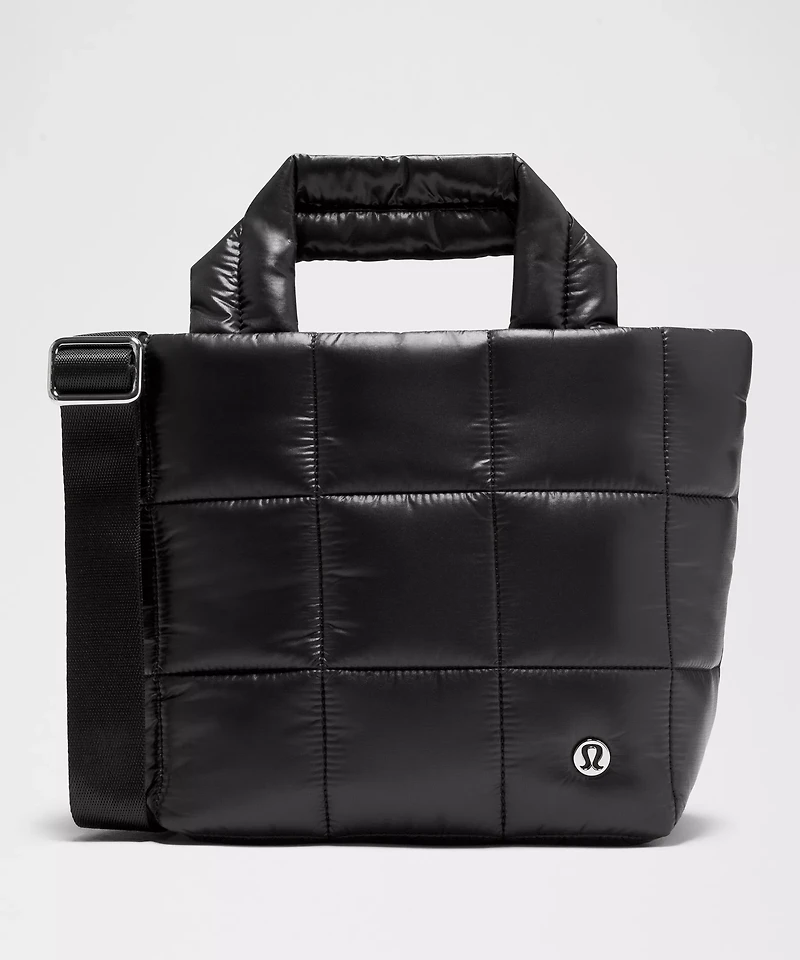Quilted Grid Tote Bag Mini 5L *Wunder Puff | Women's Bags,Purses,Wallets