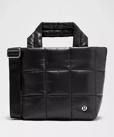Quilted Grid Tote Bag Mini 5L *Wunder Puff | Women's Bags,Purses,Wallets