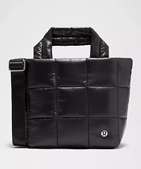 Quilted Grid Tote Bag Mini 5L *Wunder Puff | Women's Bags,Purses,Wallets