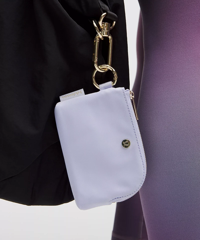 Clippable Card Pouch *Metal Hardware