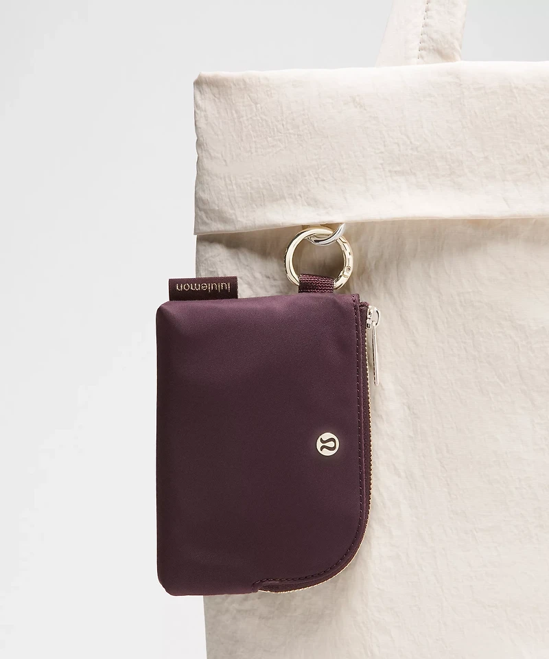 Clippable Card Pouch *Metal Hardware