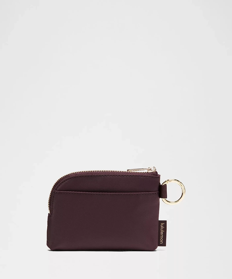 Clippable Card Pouch *Metal Hardware