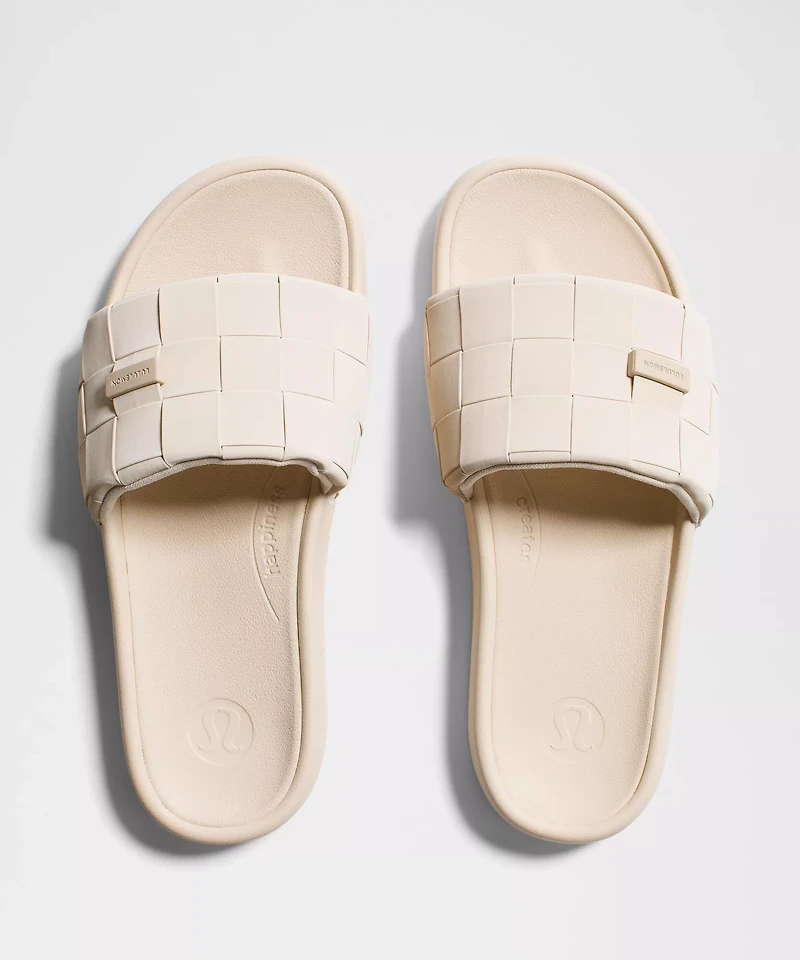 Women's Restfeel Woven Slide