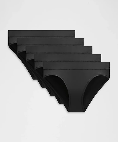 UnderEase Mid-Rise Bikini Underwear *5 Pack