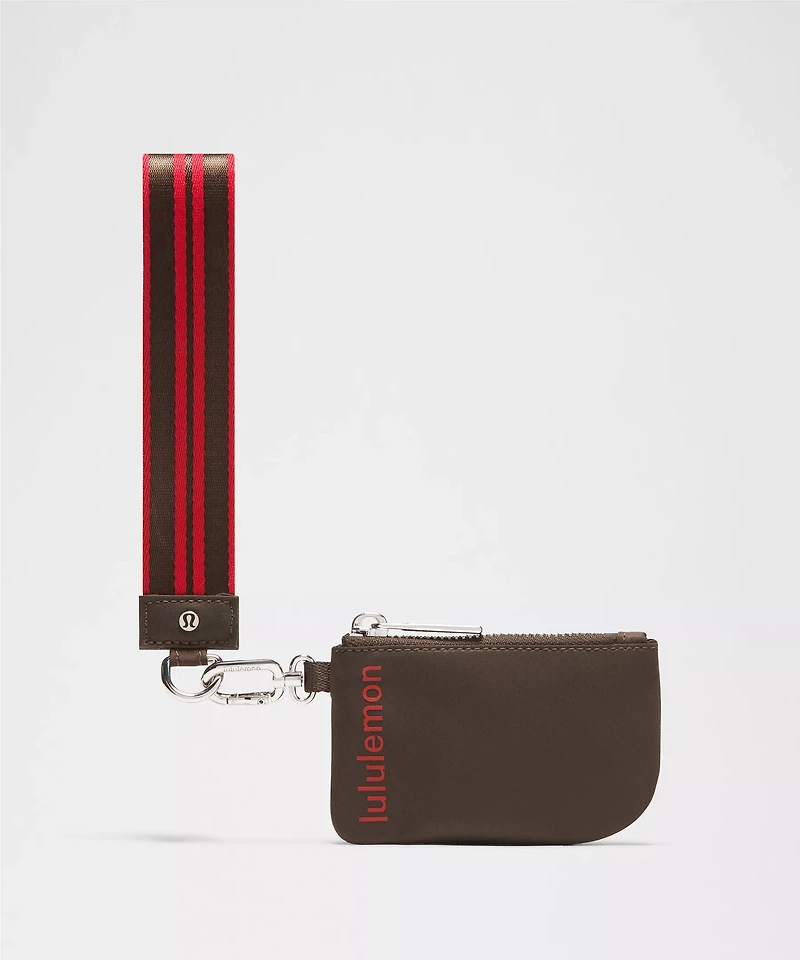 Dual Pouch Wristlet *Leopard