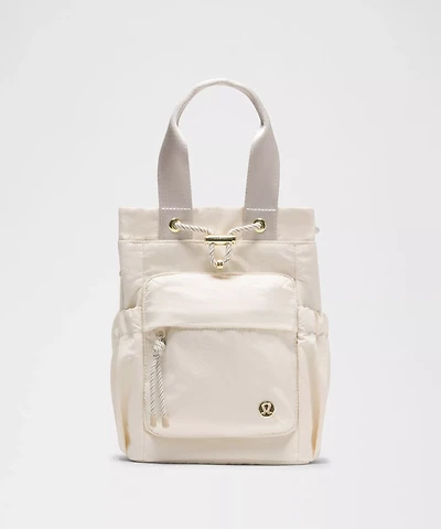 Convertible Drawstring Bucket Bag Mini 5L