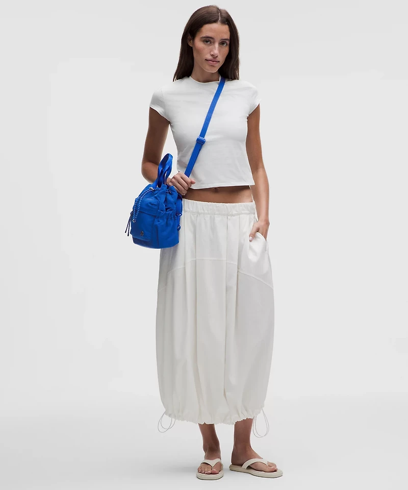 Convertible Drawstring Bucket Bag Mini 5L