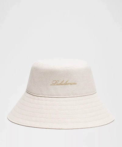 Two-Tone Canvas Bucket Hat