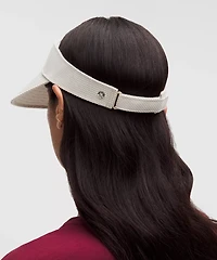 Two-Tone Canvas Visor