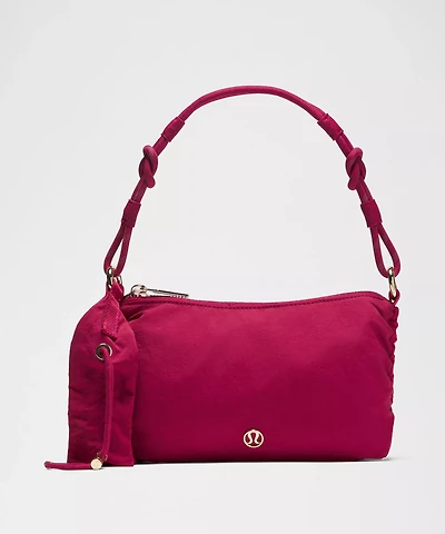 Convertible Ruched Strap Crossbody Bag Mini *1.5L