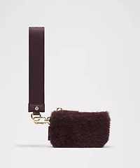 Dual Pouch Wristlet *Plush Fleece | Women's Bags,Purses,Wallets