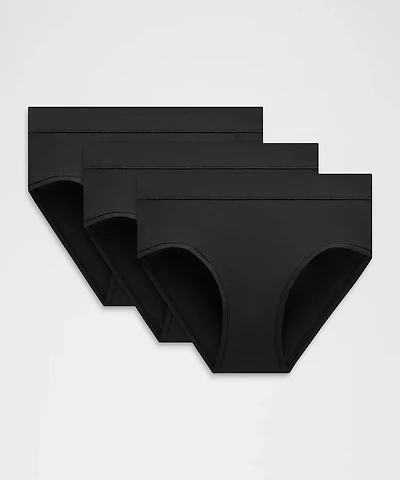 UnderEase High-Rise Bikini Underwear *3 Pack