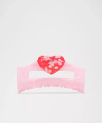 Extra Large Claw Hair Clip *Heart