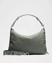 Convertible Ruched Crossbody Bag *Large 16L