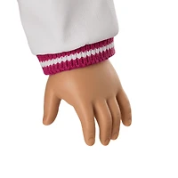 Truly Me™ 18-inch Doll #132 with curly dark-brown hair