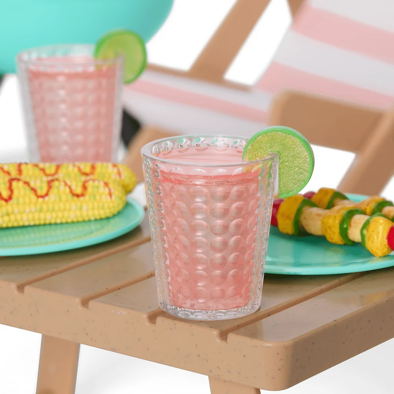 Raquel's™ Beach Chairs & Barbecue Set for 18-inch Dolls (Girl of the Year™ 2026)