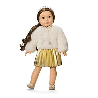 American Girl® x Janie and Jack Pleated Party Skirt for 18-inch Dolls