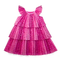 Pink Party-Ready Dresses for Girls & 18-inch Dolls