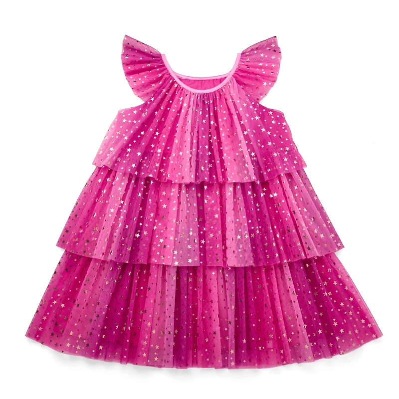 Pink Party-Ready Dresses & Accessories for Girls & 18-inch Dolls
