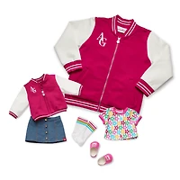 AG™ Star Squad Varsity Jacket for Girls & 18-inch Dolls