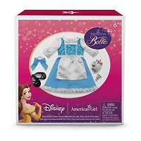 American Girl® Disney Princess Belle Blue Dress, Mrs. Potts, Chip & Accessories for 18-inch Dolls