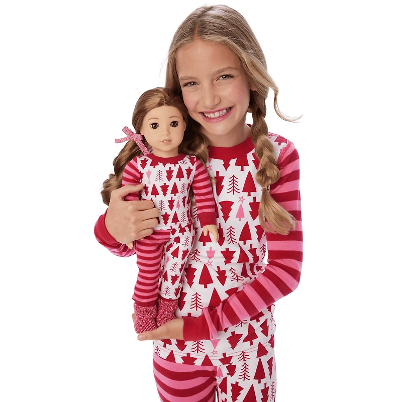 American Girl® x Hanna Andersson Holiday Treetops Pajamas for Girls & 18-inch Dolls