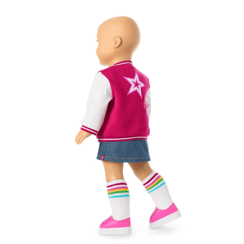 Truly Me™ 18-inch Doll #105, Puppy, Mini Backpack & Accessories AG™ Star Squad Bundle