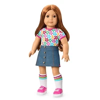 Truly Me™ 18-inch Doll #103 with wavy red hair