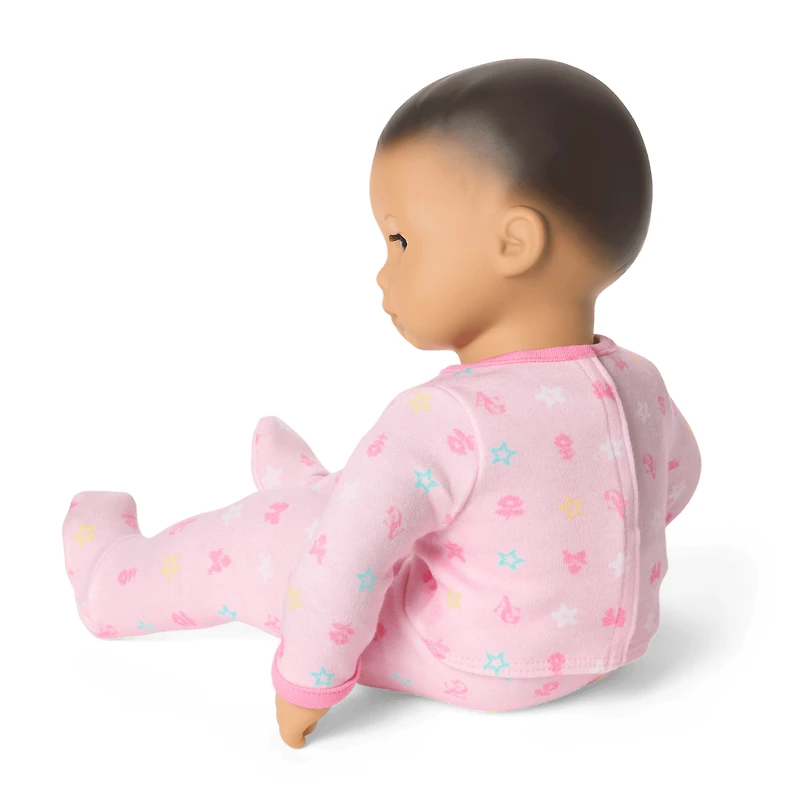 Bitty Baby® Doll #4 with black hair in Pastel