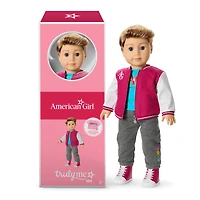 Truly Me™ 18-inch Doll #104 with straight caramel hair
